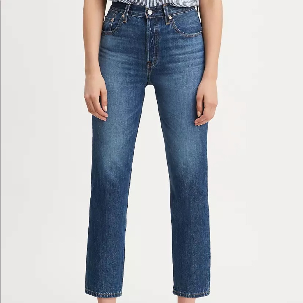 Blue Levi’s 501